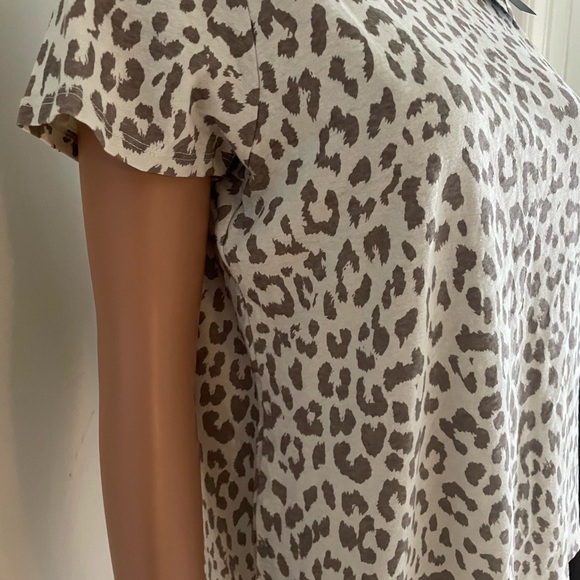 Lucky Brand, leopard styled tee-shirt. NWT - Picture 4 of 7